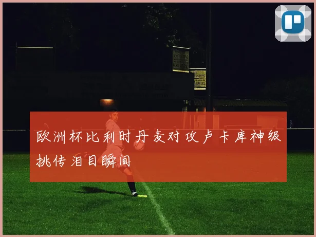 欧洲杯比利时丹麦对攻卢卡库神级挑传泪目瞬间